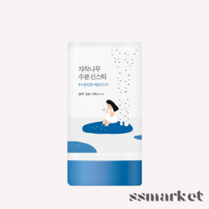 라운드랩 자작나무 선스틱 19g SPF 50+ PA++++ 촉촉 수분, 1개