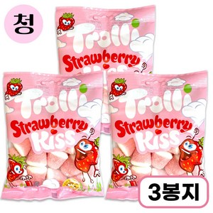 트롤리 키스 젤리, 100g, 3개