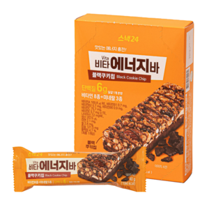 스낵24 비타 에너지바, 400g, 4개