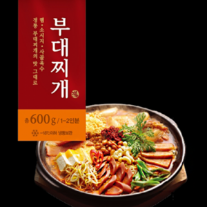 다모아 부대찌개, 600g, 1개