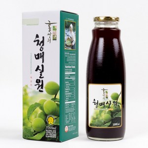 홍쌍리 청매실농원 청매실원 매실청 1000ml 매실원액, 1L, 1개