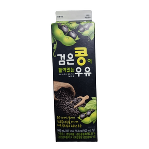 푸르밀 검은콩이 들어있는 우유 900ml 국내산, 1개