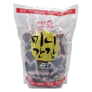 태산 맛미 미니간장(만두간장) 6g x200개, 1.2kg, 1개