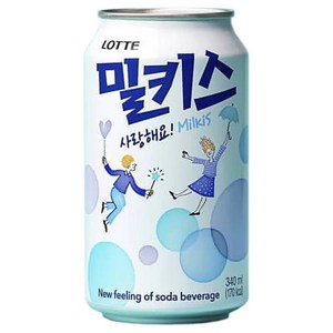 롯데밀키스340mlx24캔, 340ml, 24개