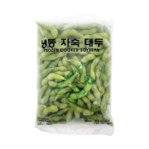 냉동 자숙 대두콩 450g 자숙대두 청대콩 풋콩 냉동콩, 10개