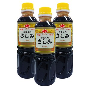 니비시 사시미 간장, 360ml, 3개