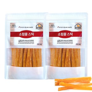 멍도락 국내수제간식 소힘줄스틱 소힘줄 100% 치아치석관리 스트레스해소 도움 강아지껌, 소힘줄, 2개, 100g