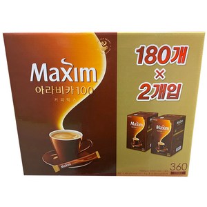 맥심 아라비카 100 커피믹스, 11.8g, 360개입, 1개