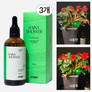 앰플형 고농축 식물영양제 - 레이니샤워, 3개, 100ml