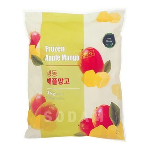 맥그로우앤마리 냉동 애플망고 청크 1kg / 페루산, 10팩