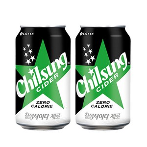 롯데 칠성사이다 제로, 355ml, 12개