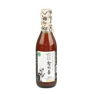 친정엄마 저온압착 고소한 참기름 350ml 1개