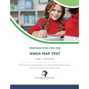 (영문도서) NWEA Map Test Pepaation - Gade 3 Mathematics Papeback, Independently Published, English, 9798872161752