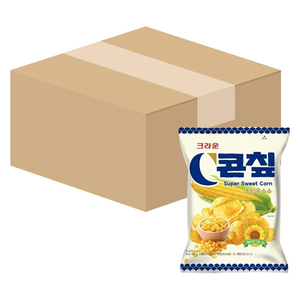 C콘칩 초당옥수수 스낵 70g x 16(1박스), 16개