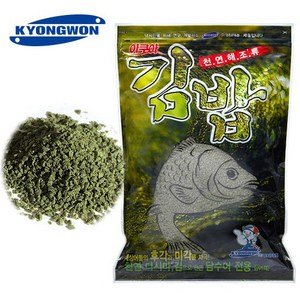 통통피싱 경원 아쿠아 김밥 380g 민물낚시 떡밥, 1개