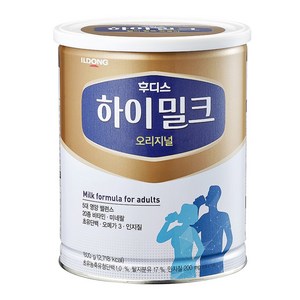 일동후디스 성인분유 하이밀크 헬씨 밀크 포뮬라 600g -1 캔, 1개