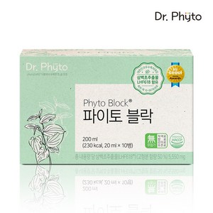 닥터파이토 파이토블락 건강음료 10p, 20ml, 10개