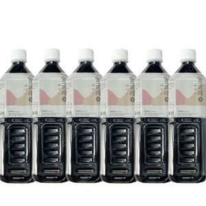 유나인 둥굴레차 베이스 1L X 6펫 (반박스) / 차 진액 원액 희석음료 허브, 6개