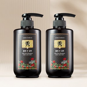 댕기머리 오리지널 들애수 샴푸액, 500ml, 2개