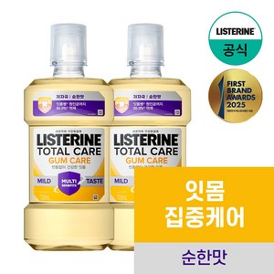 [리스테린] 검케어 마일드 750ml x2, 2개