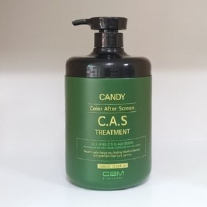 씨투엠(C2M) 캔디 카스(CAS) 염색 펌 전용 트리트먼트 1000ml, 1개