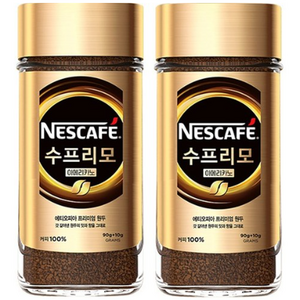 네스카페 수프리모 아메리카노 원두커피믹스 병, 100g, 1개입, 2개