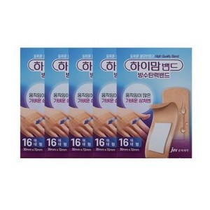 하이맘 방수탄력밴드 대형 16p, 5개