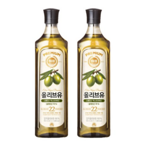 해표 압착 올리브유, 900ml, 1개