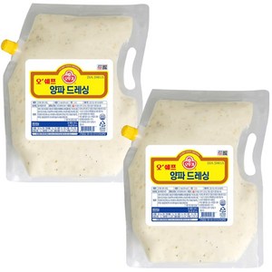 오뚜기 오쉐프 양파드레싱 2kg, 2개