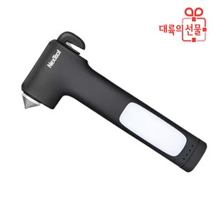 NexTool 차량용망치 화재 비상탈출 도구 LED 손전등 자동차 유리깨기 커터 비상용 NE0140, 1개, NE0140/USB-C