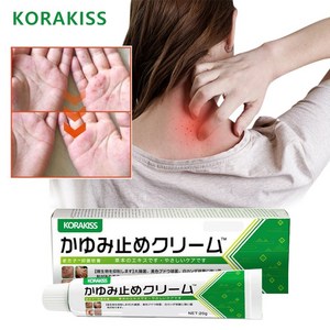 KORAKISS 피부 가려움 완화 및 진정 크림, 1개, 20g