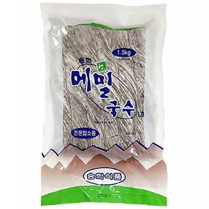 송학식품 생메밀국수 1.5kg (10인분) x 10개입 BOX, 1박스