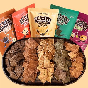 두부 과자 쿠키아 뚜부칩 5종 50gx20봉 건강한 간식, 50g, 20개