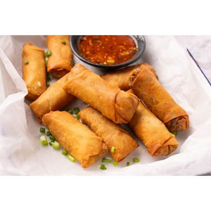 S.N. FOOD 냉동 야채 춘권 스프링롤 (FROZEN VEGETABLE SPRING ROLL) 400g, 1개