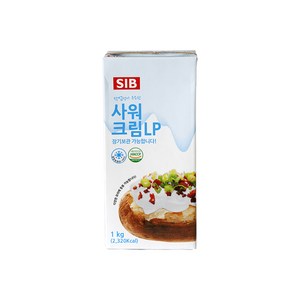 선인 사워크림 LP 1kg 발효생크림 대용량 아이스박스무료포장, 5개