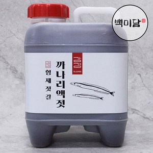 까나리액젓 원액 국산, 2개, 5kg