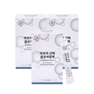 (2+1)이브의선택 액상 스틱형 식기세척기 세제 린스 삼성 LG 밀레 식세기세제 90포, 300ml, 3개