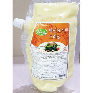 파인요거트드레싱(한끼스토리 500g) /식당용 /식자재, 500g, 1개