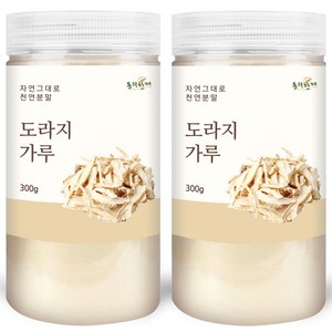 동의한재 프리미엄 국산 도라지 가루 분말, 300g, 2개