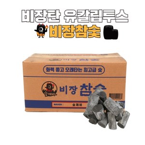 숯깨비 바베큐숯 비장탄 유칼립투스 [비장참숯 7kg/10kg], 1. S사이즈 7kg(두번구운숯), 1개