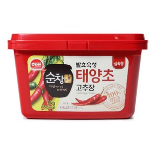 사조해표 순창궁태양초고추장(실속형) 3kg, 1개