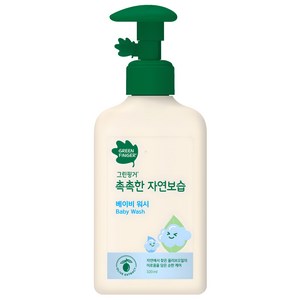 그린핑거 촉촉한 자연보습 베이비 워시, 320ml, 1개