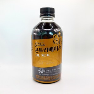 칸타타콘트라베이스 블랙, 500ml, 24개