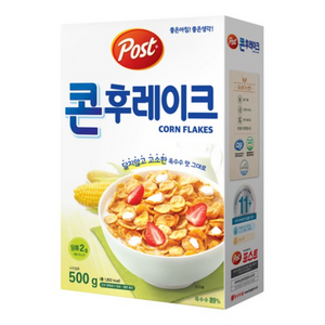 동서 포스트 콘후레이크 시리얼, 500g, 2개