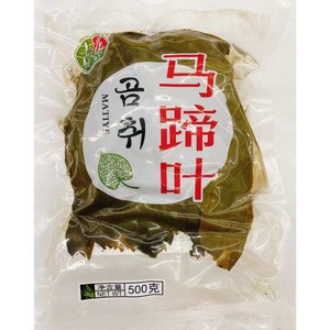 자매 중국식품 곰취 절임곰취 500g, 1개