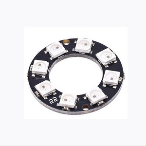 아두이노 네오픽셀 LED 원형 WS2812 8비트 5V RGB LED 링 타입, 1개