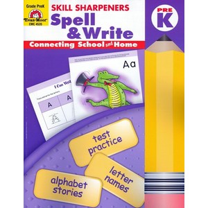 Skill Shapenes Spell & Wite Pe K, Evan-Moo Educational Publis..