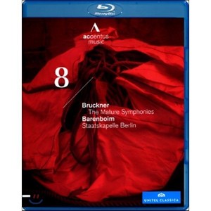 [Blu-ay] Daniel Baenboim 브루크너: 교향곡 8번 - 다니엘 바렌보임 (Buckne: Symphony No.8) 블루레이 : 1887-90 하스 에디션