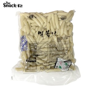 맛찬들 백미 진공포장 밀떡볶이 소 2kg 밀떡 떡볶이떡 건조떡, 3개