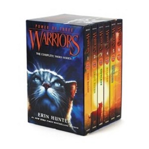 Warriors Power of Three Box Set: The Sight Dark River Outcast Eclipse Long Shadows Sunrise 페이퍼북, HarperCollins